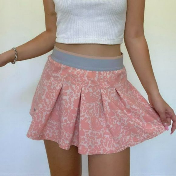 Nwt Adidas Stella McCartney pleated Tennis Skirt Skort Shorts M Medium - Picture 11 of 11